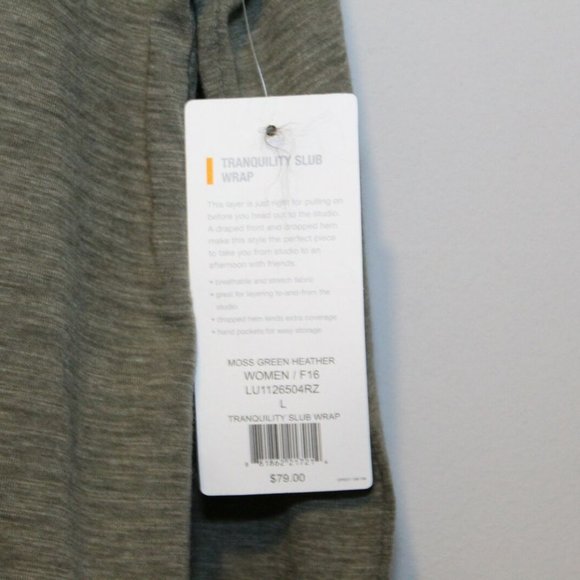 Lucy Knit Tranquility Slub Wrap Cardigan H10781 - Picture 2 of 8